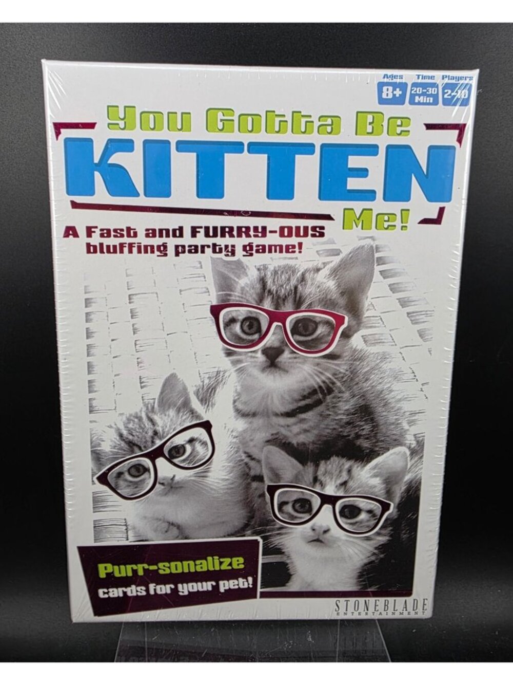 You Gotta Be Kitten Me! Party Game 8+ Stoneblade Entertainment New Sealed